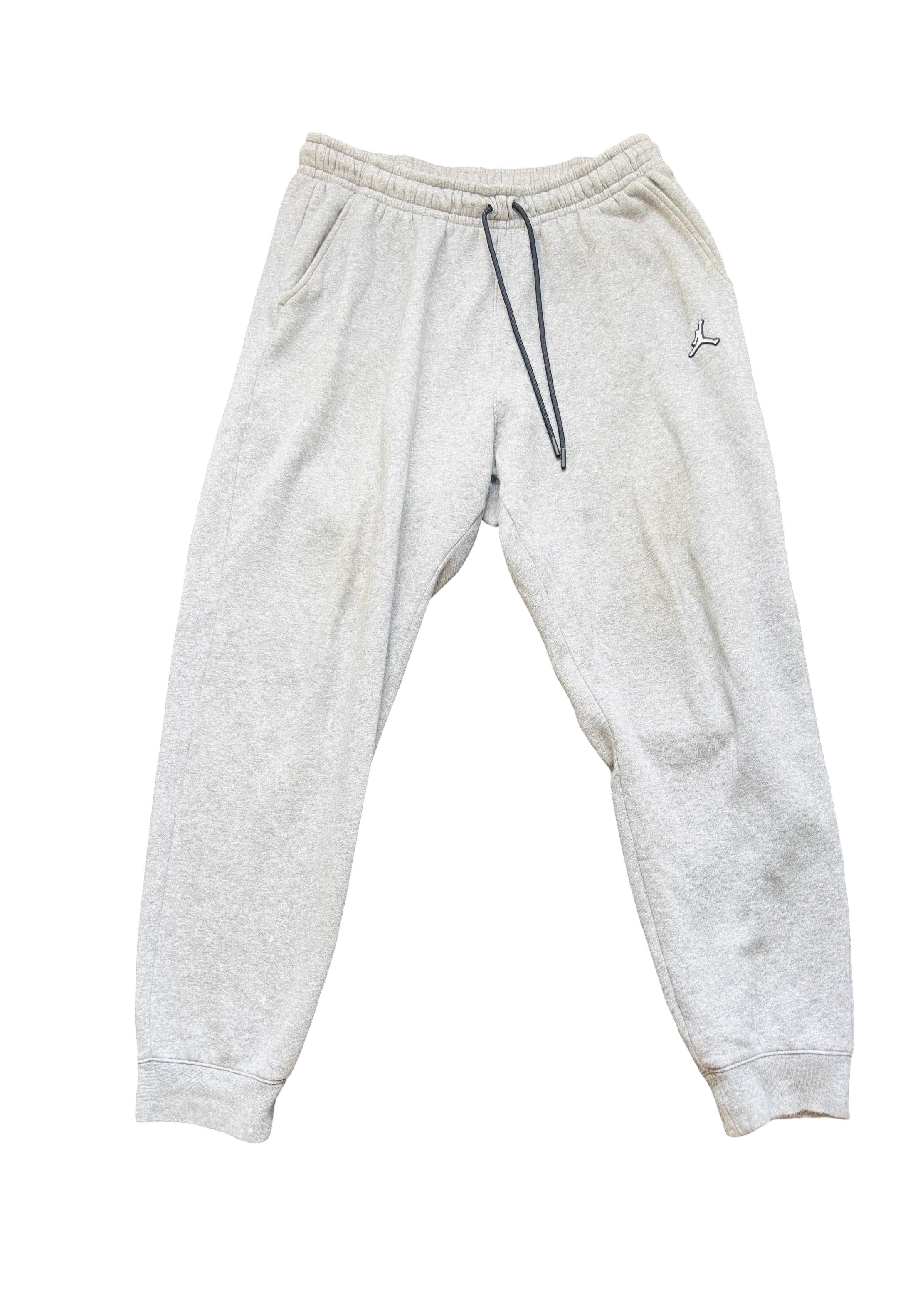 Cliche Vintage| Vintage grey embroidered jordan women's Large  track pant  W 28 l 27