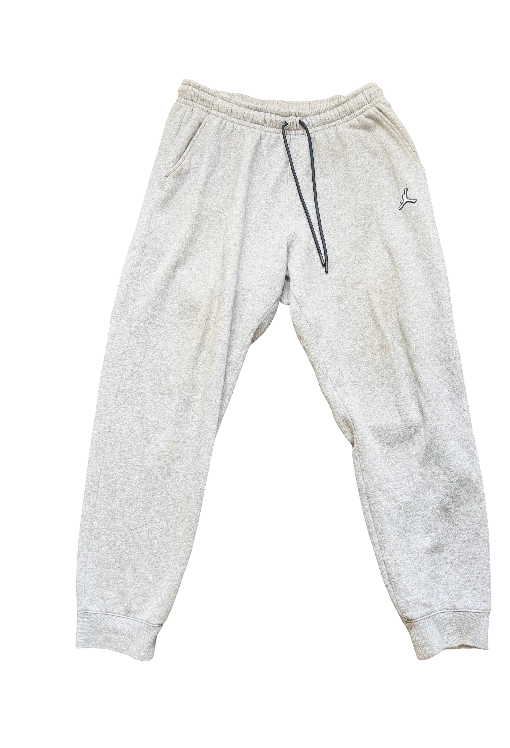 Cliche Vintage| Vintage grey embroidered jordan women's Large  track pant  W 28 l 27