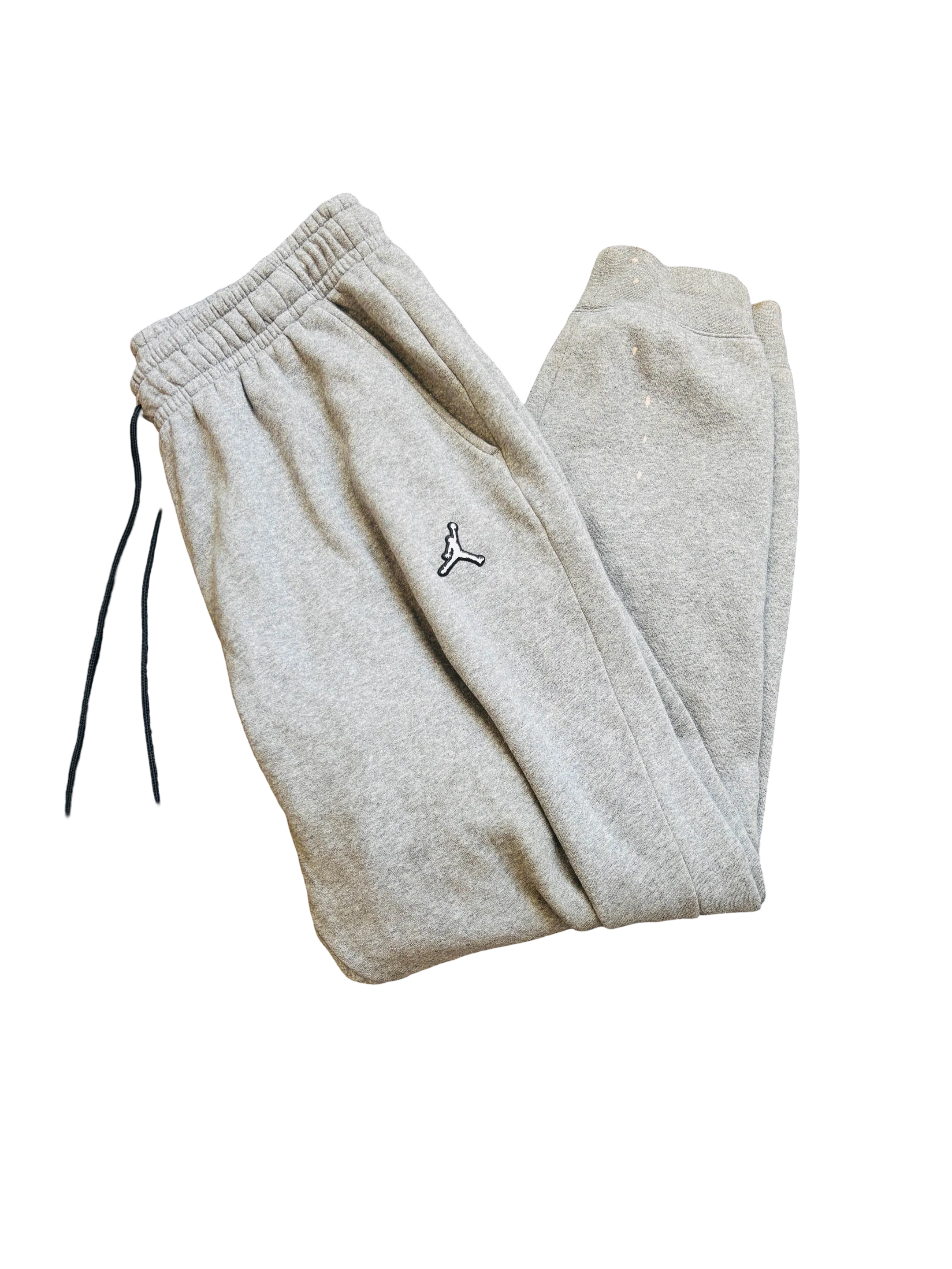 Cliche Vintage| Vintage grey embroidered jordan women's Large  track pant  W 28 l 27