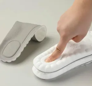 Cloud Insoles for Men & Women | Orthotic Arch Support, Shock Absorbing Insoles for Plantar Fasciitis, Flat Feet & Foot Pain | Best for Running, Walking & Work Shoes | Men’s 6.5-7.5, Women’s 8-9