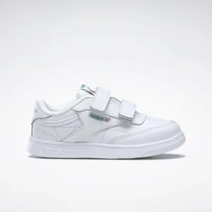 Club C Shoes Toddler (White   Glen Green   Vector Blue)