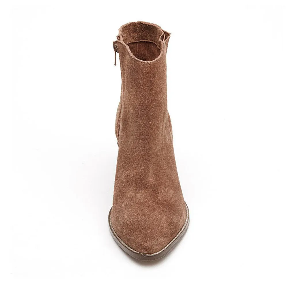 Coconuts by Matisse Women's Camilia Ankle Bootie in Tan