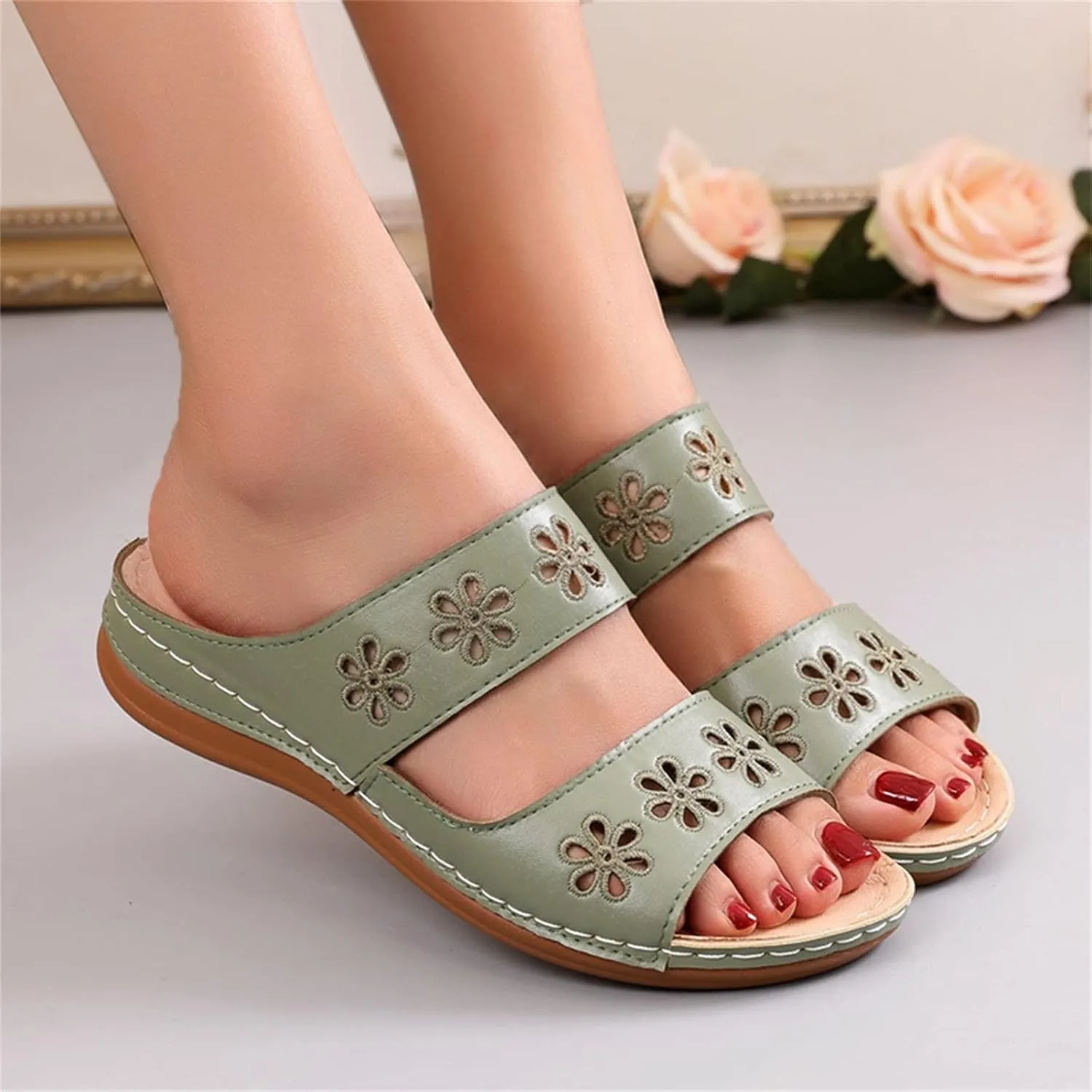 Comfortable Orthopedic Sandals for Women Orthotic Hiking Sandals Women Plantar Fasciitis Relief Sandals Orthopedic Arch Support Sandals for Women Dressy Orthopedic Womens Dress Sandals Wide Width