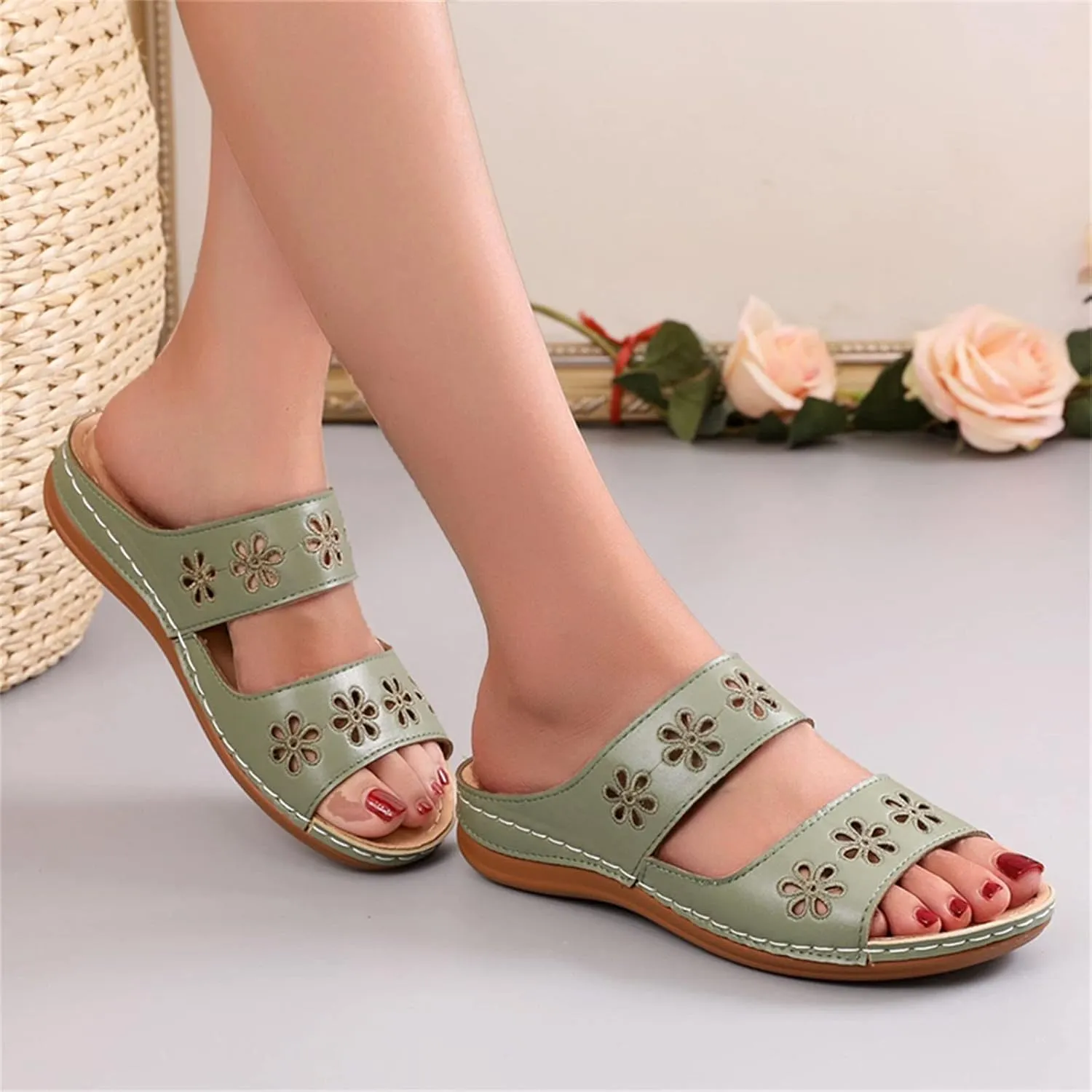 Comfortable Orthopedic Sandals for Women Orthotic Hiking Sandals Women Plantar Fasciitis Relief Sandals Orthopedic Arch Support Sandals for Women Dressy Orthopedic Womens Dress Sandals Wide Width