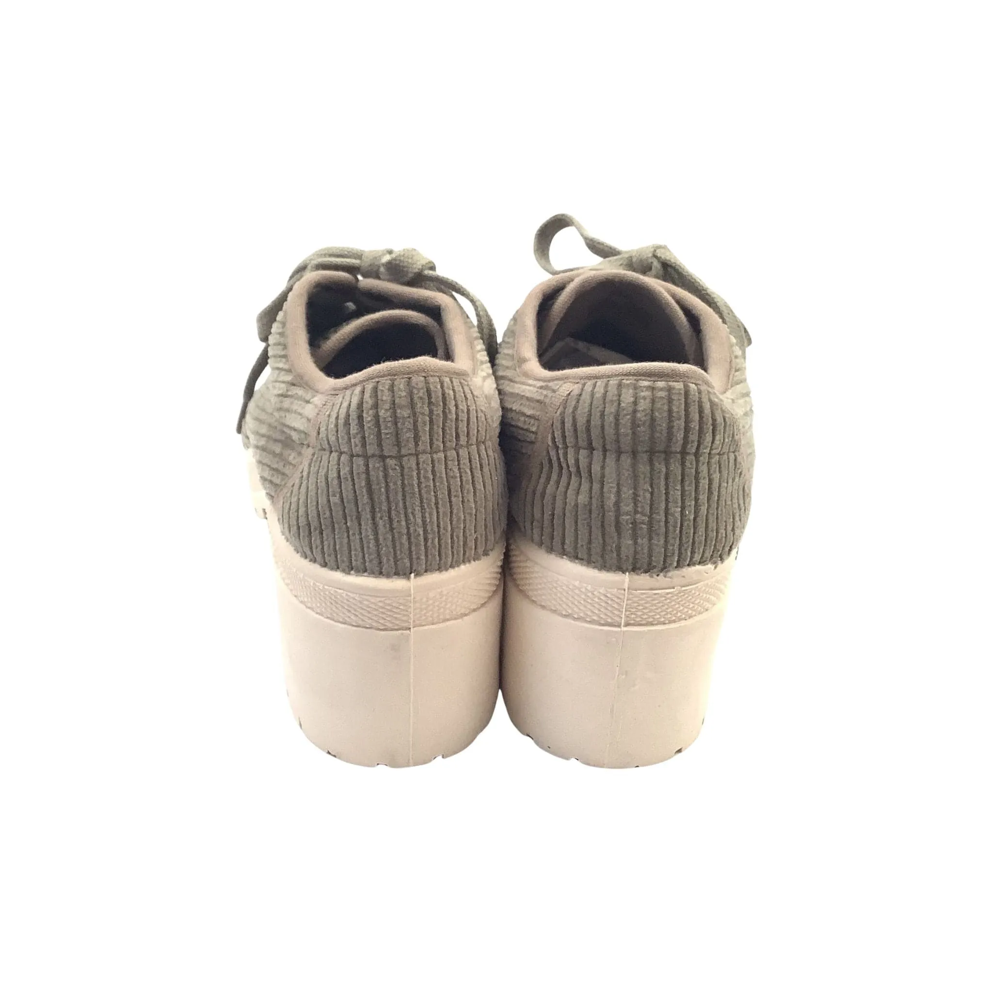 Corduroy Lug Sole Creepers