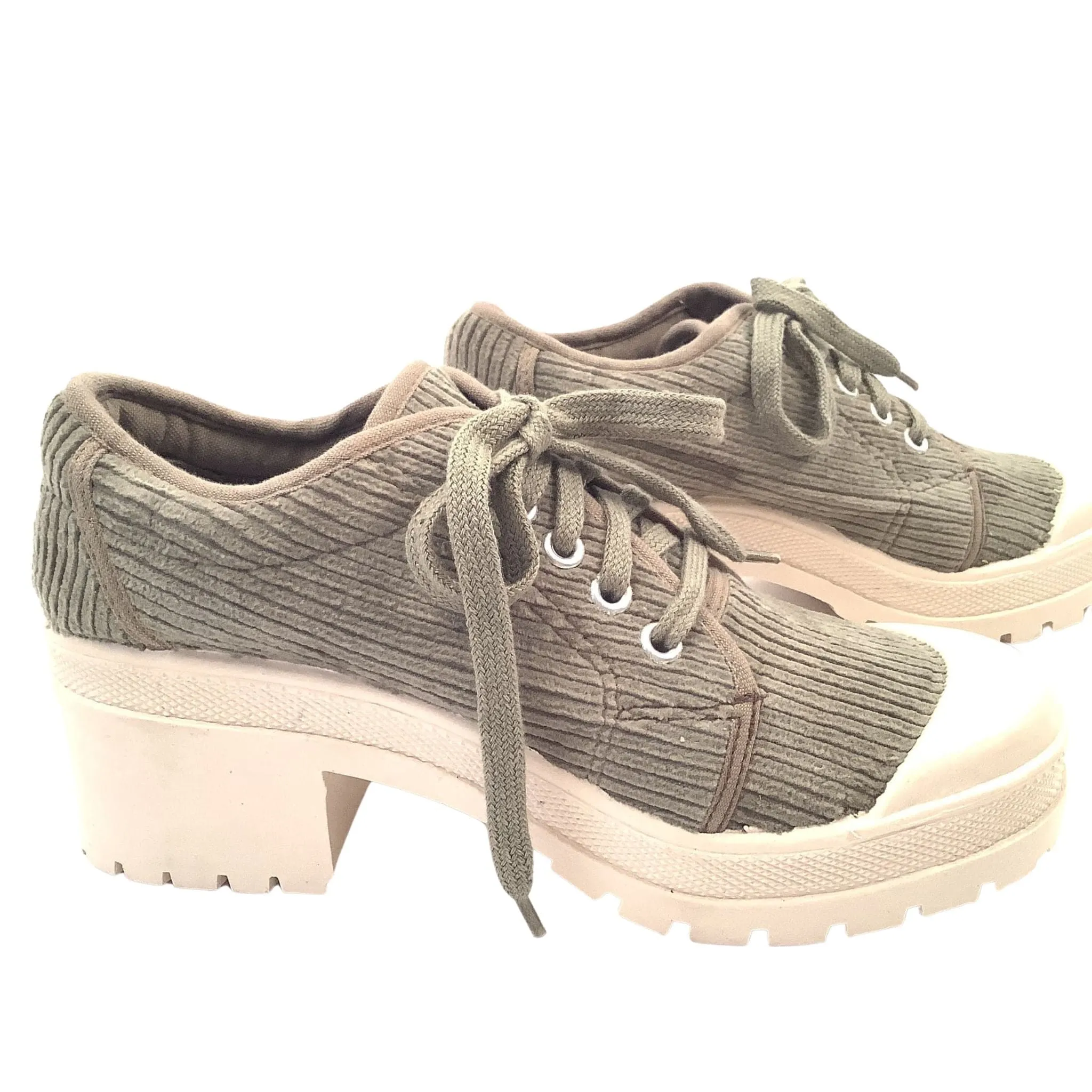 Corduroy Lug Sole Creepers