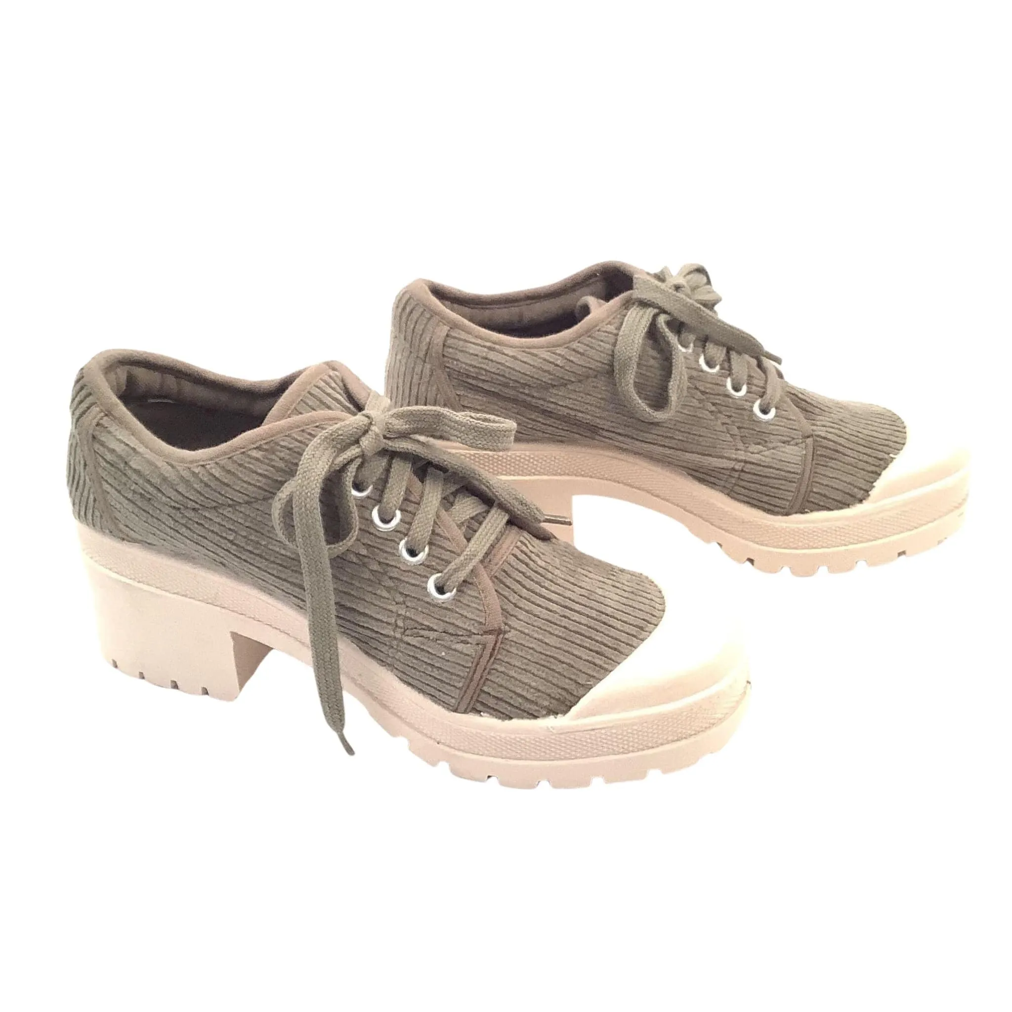Corduroy Lug Sole Creepers