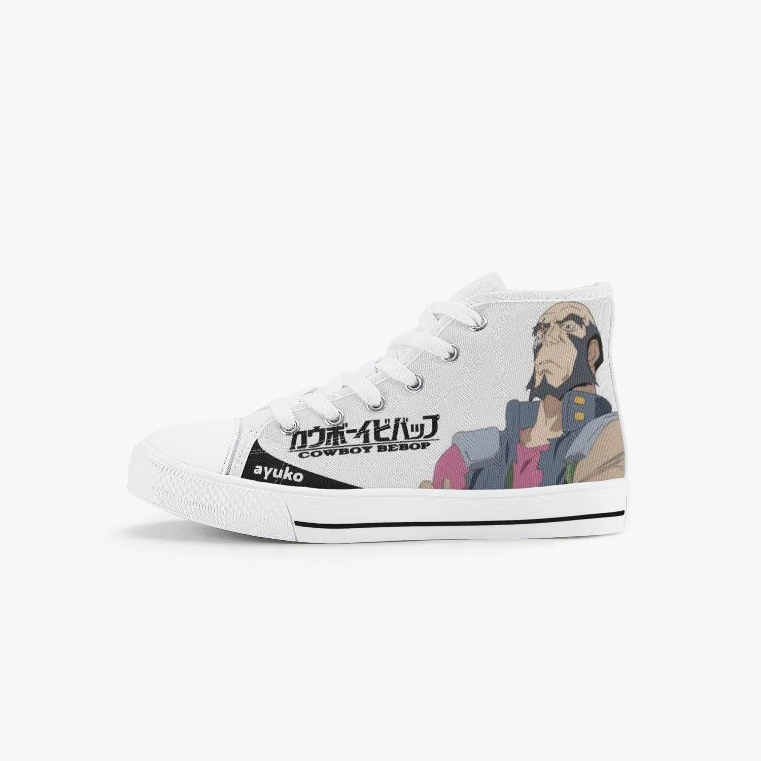 Cowboy Bebop Jet Black Kids A-Star High Anime Shoes