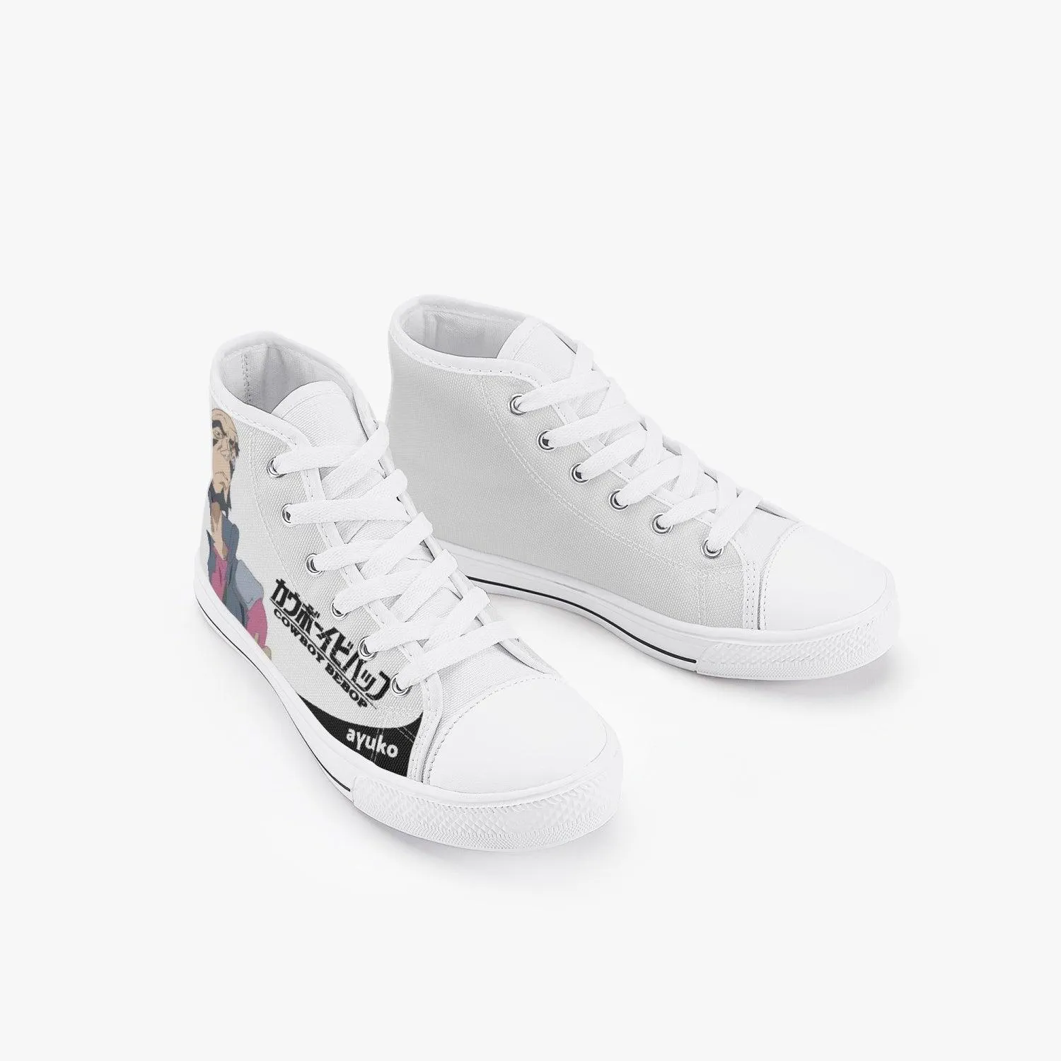 Cowboy Bebop Jet Black Kids A-Star High Anime Shoes