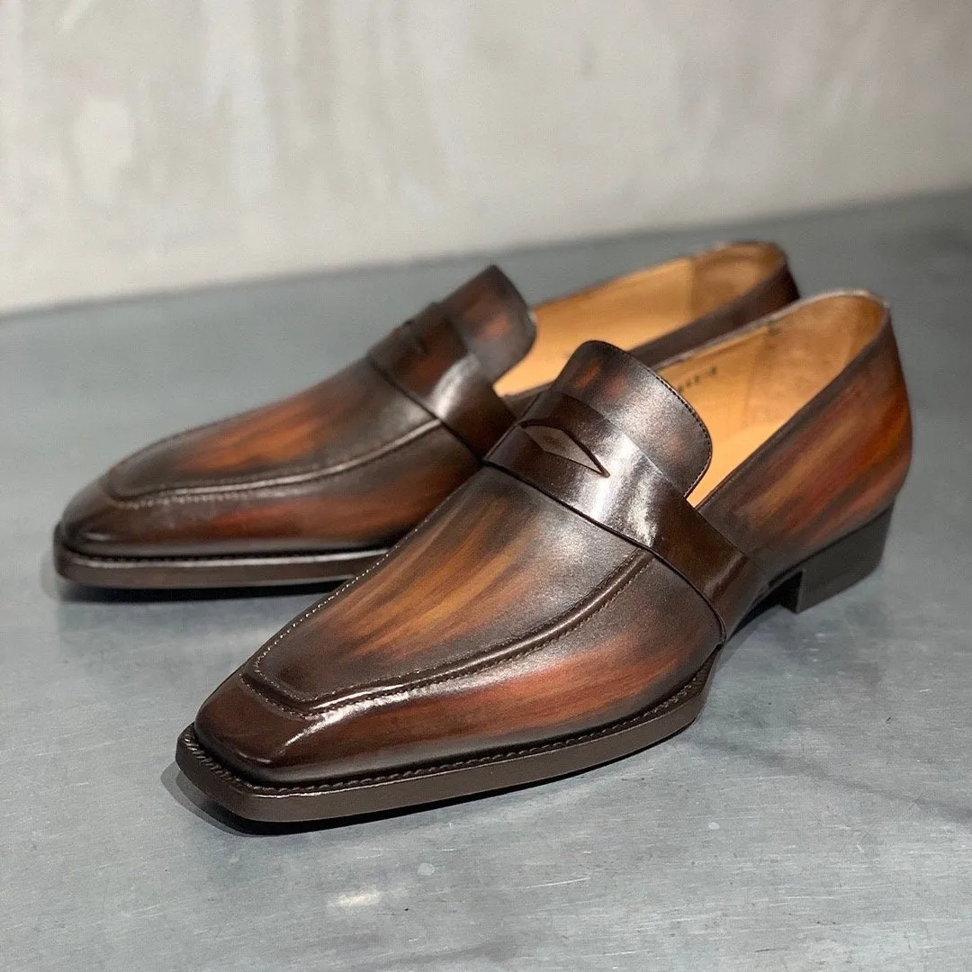 CR04 MOCASSIN PENNY LOAFER