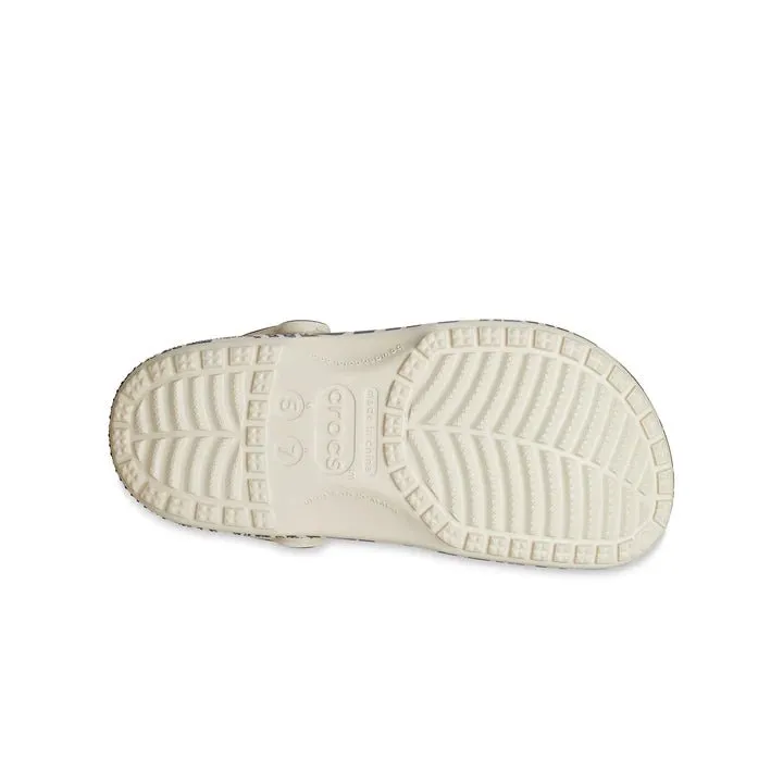 Crocs Women's Classic Animal Remix Clog - Bone/Multi Animal