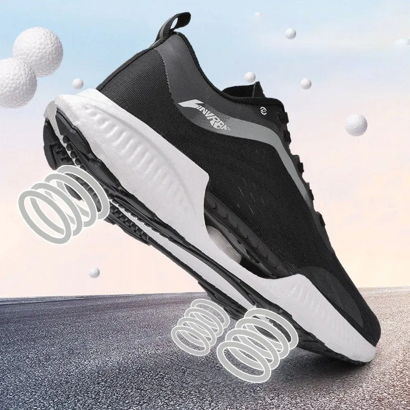 Cuzcare Orthopedic Running Shoes Men Gymnastics Arch Support Sneakers Mesh Memory Cushion