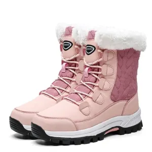 Cuzcare Snow Boots Women Winter Keep Warm Water-proof Shoes