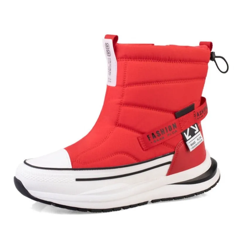 Cuzcare Women Orthopedic Boots Multi-color Warm Plush Shoes