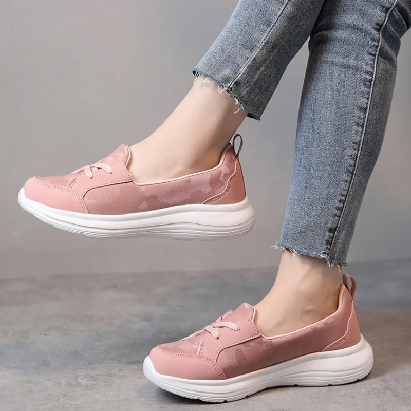 Cuzcare Women Orthopedic Shoes Breathable Stylish Soft Sole Slip on Casual Loafers