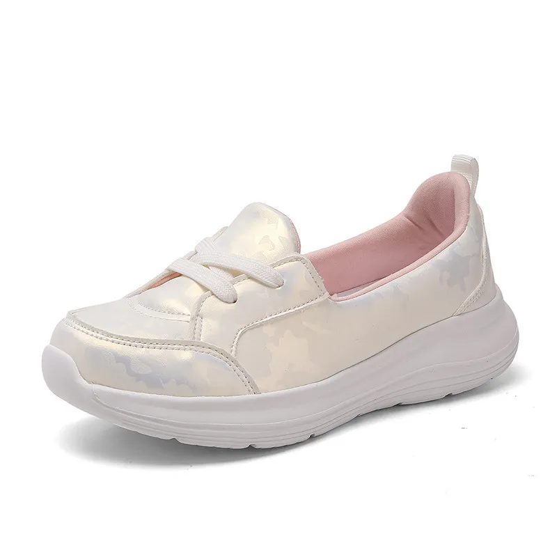 Cuzcare Women Orthopedic Shoes Breathable Stylish Soft Sole Slip on Casual Loafers