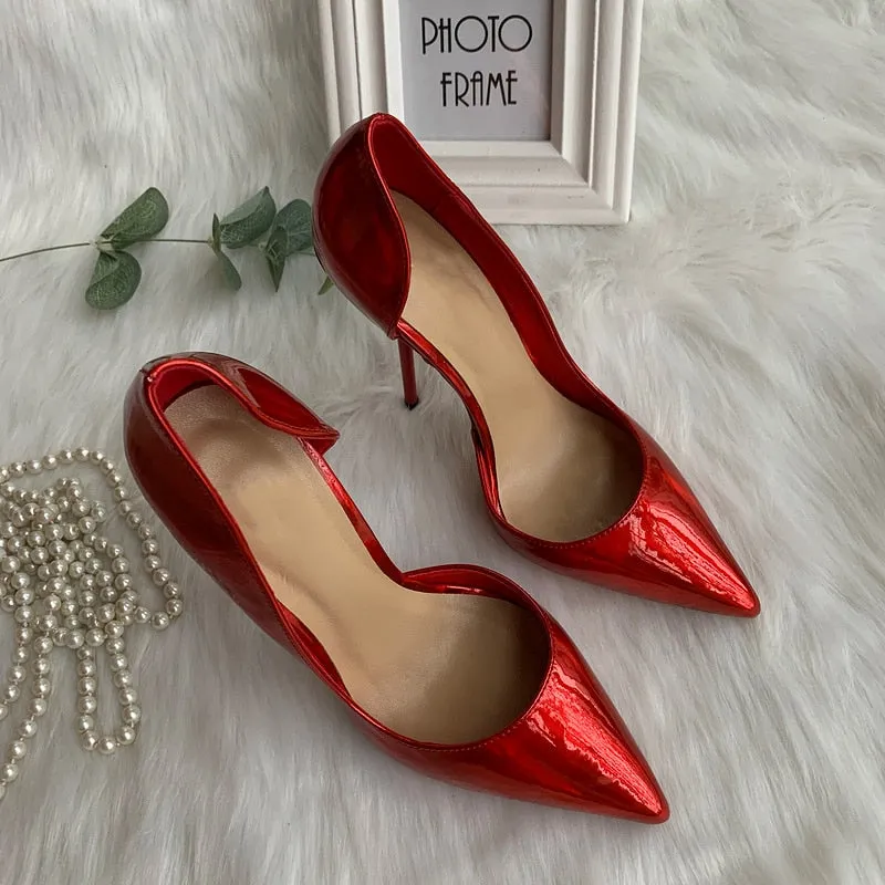Cyprus Half D'orsay Women's Stiletto Pumps