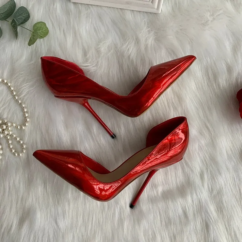 Cyprus Half D'orsay Women's Stiletto Pumps