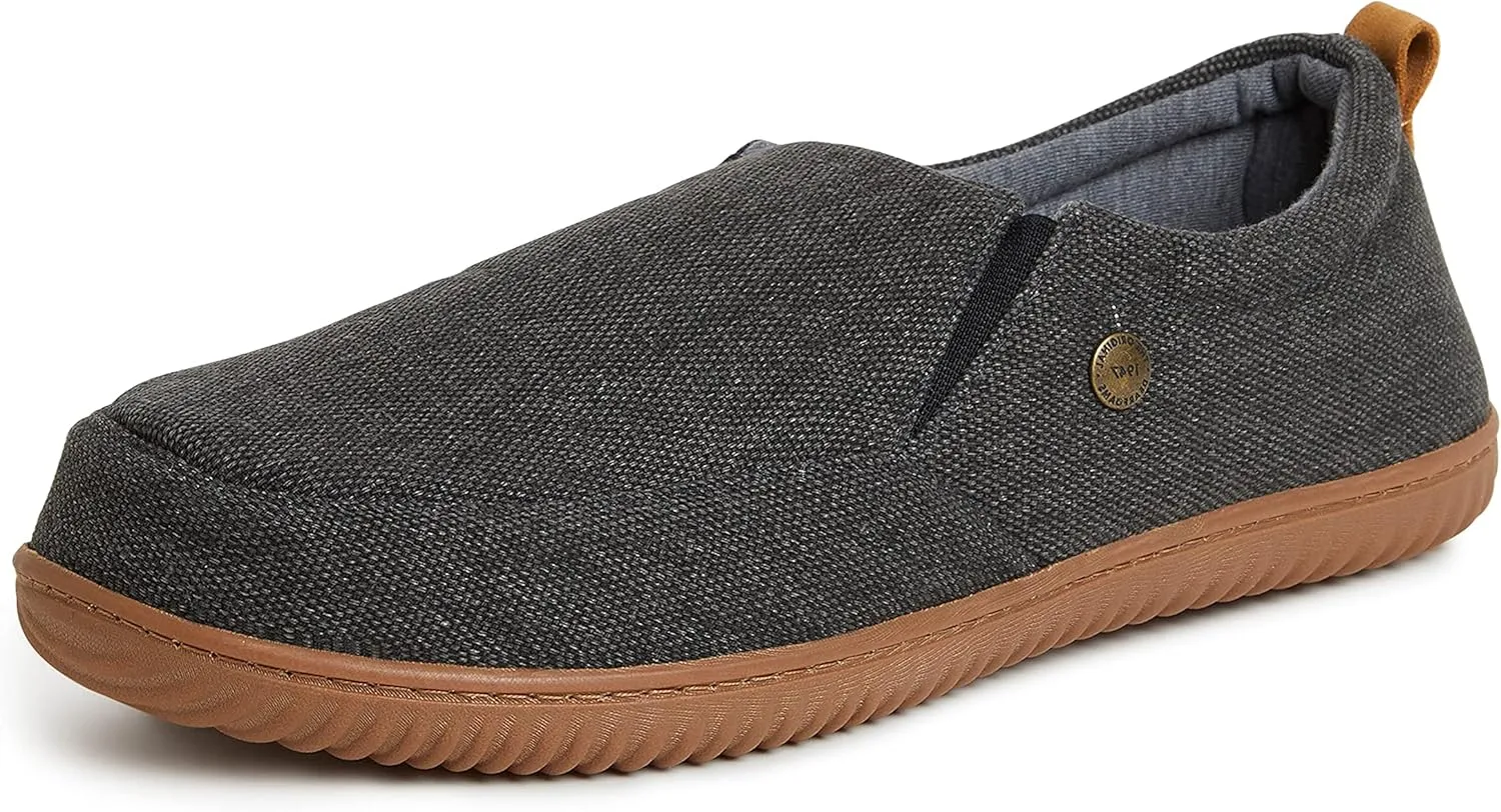 Dearfoams Men's Alpine Zurich Closed Back Slipper
