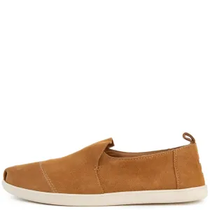 Deconstructed Alpargata in Toffee Suede