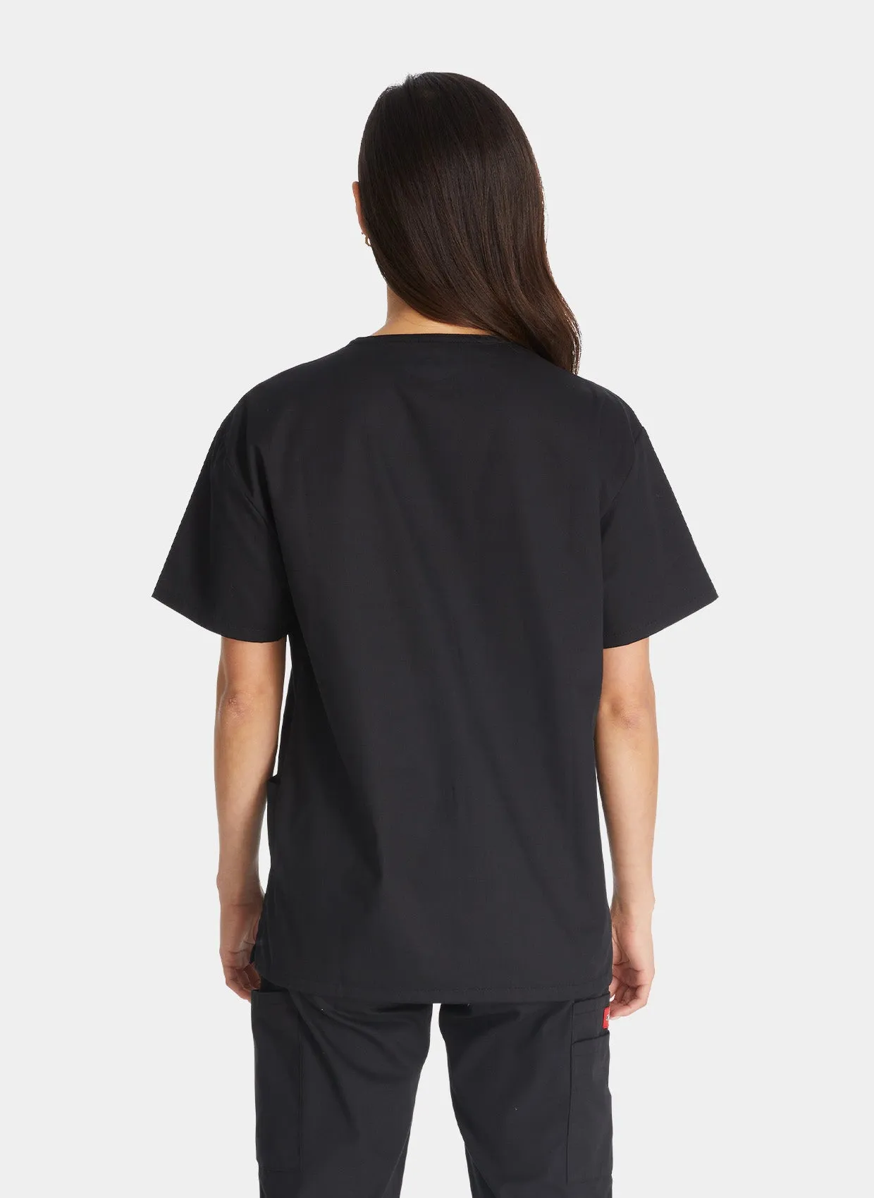 Dickies EDS Signature V-Neck Scrub Top DKE86706 - Black