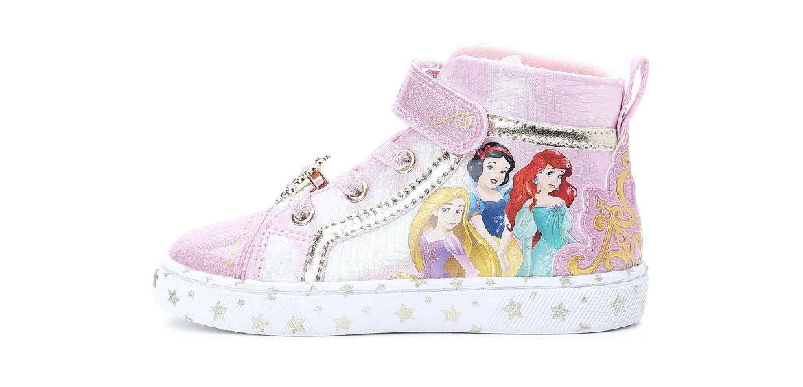 Disney Princess Toddler Girl High Top Sneakers