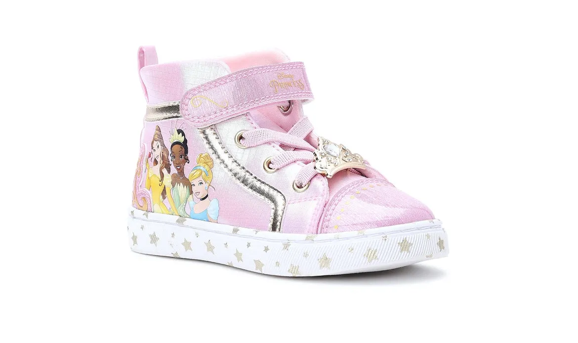 Disney Princess Toddler Girl High Top Sneakers