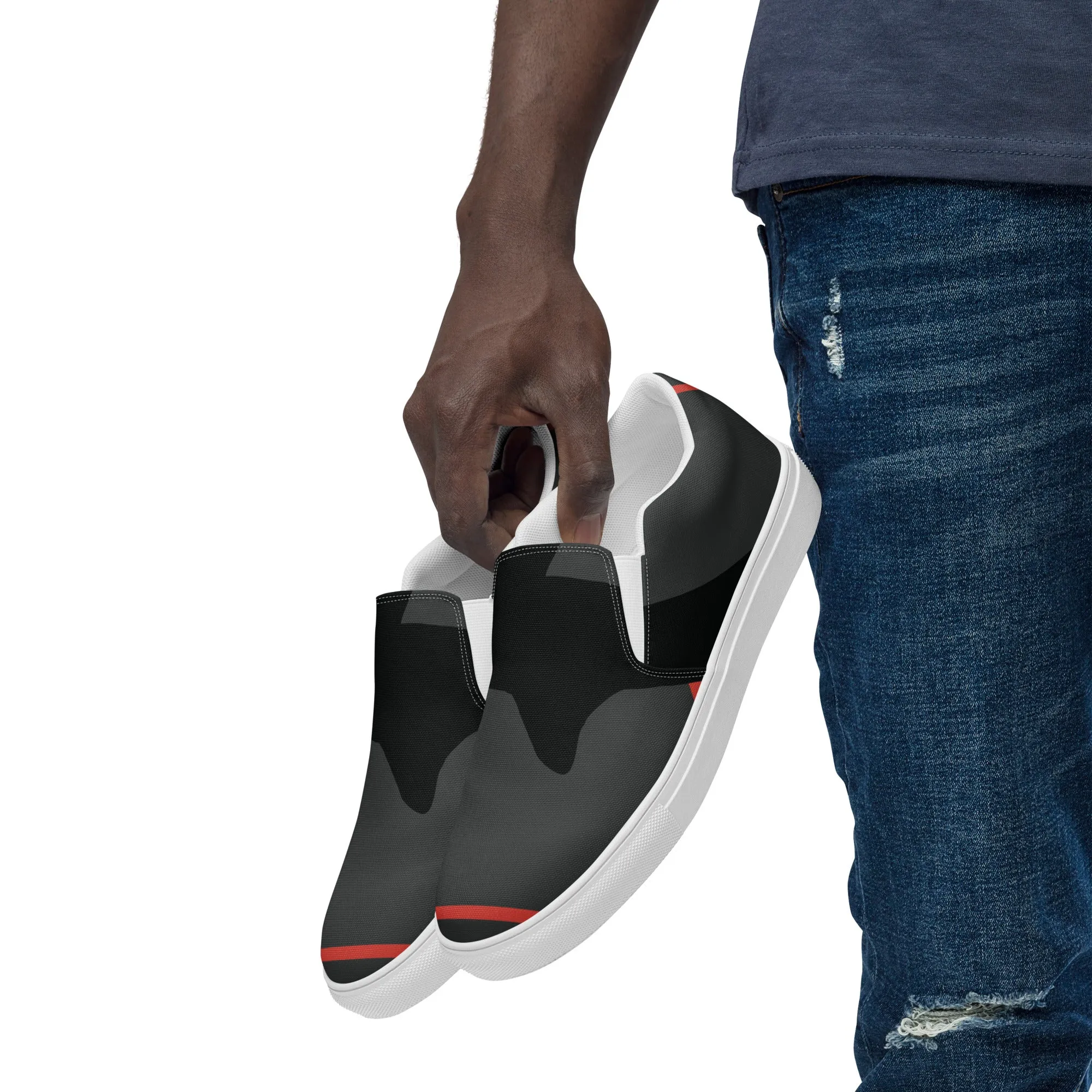 DREAM CHASER Men’s Slip-On Canvas Shoes
