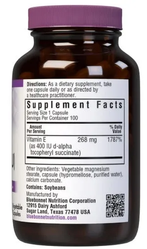 Dry E-400 IU, 100 vcap