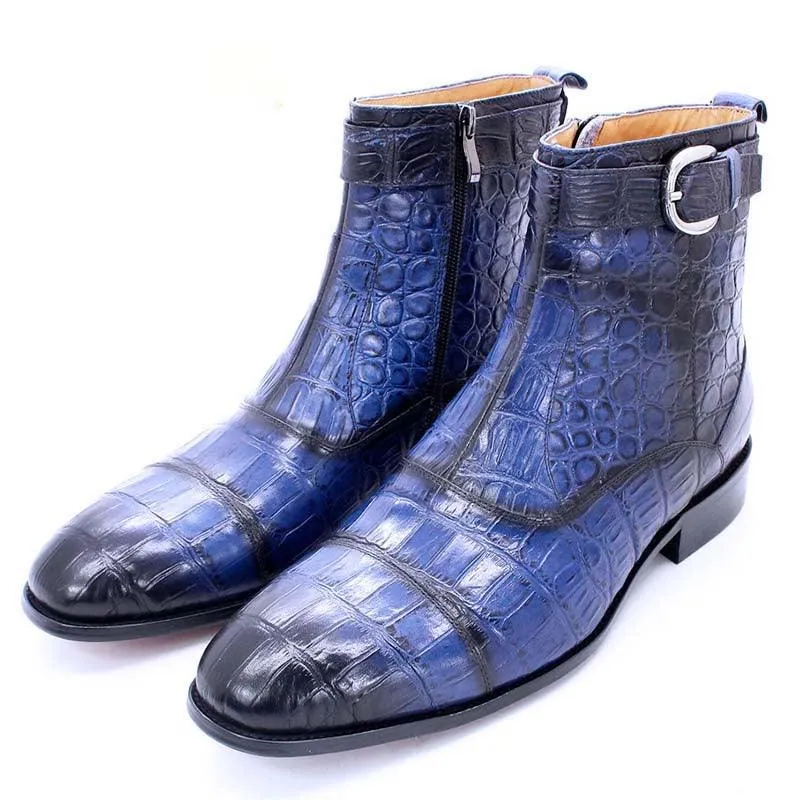 DW Men's Genuine Leather Cowboy Boots