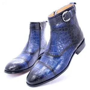 DW Men's Genuine Leather Cowboy Boots