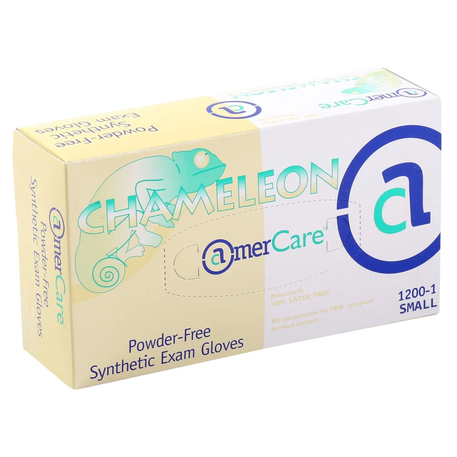 Exam Grade Powder-Free Synthetic Chameleon Gloves (S-XL), Case of 1,000