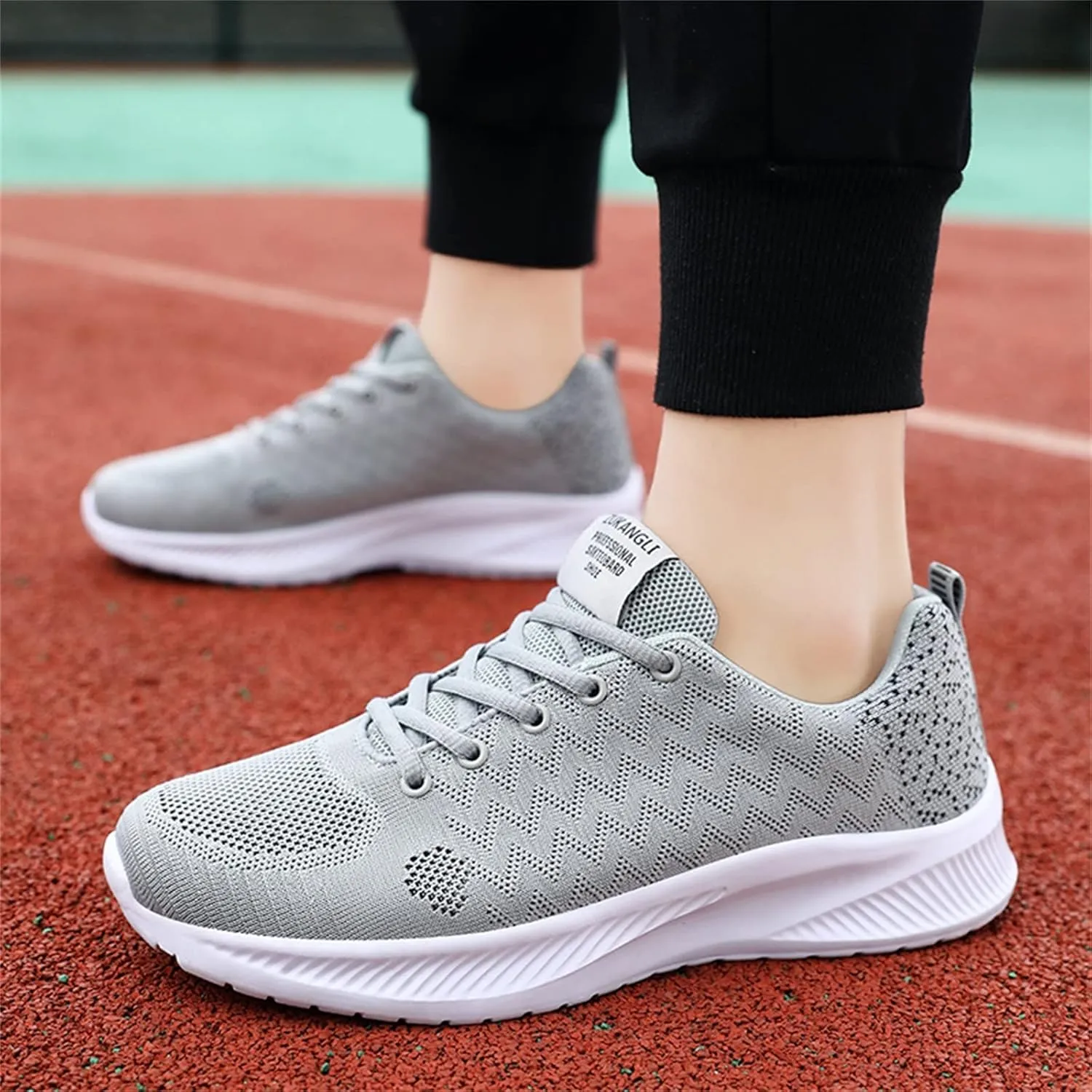 Fashion Four Seasons Men Mesh Breathable Lace Up Flat Lightweight Comfortable Casual Mens Air 1 Low Sneaker