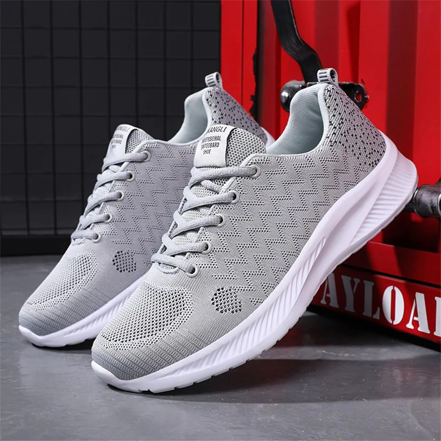 Fashion Four Seasons Men Mesh Breathable Lace Up Flat Lightweight Comfortable Casual Mens Air 1 Low Sneaker