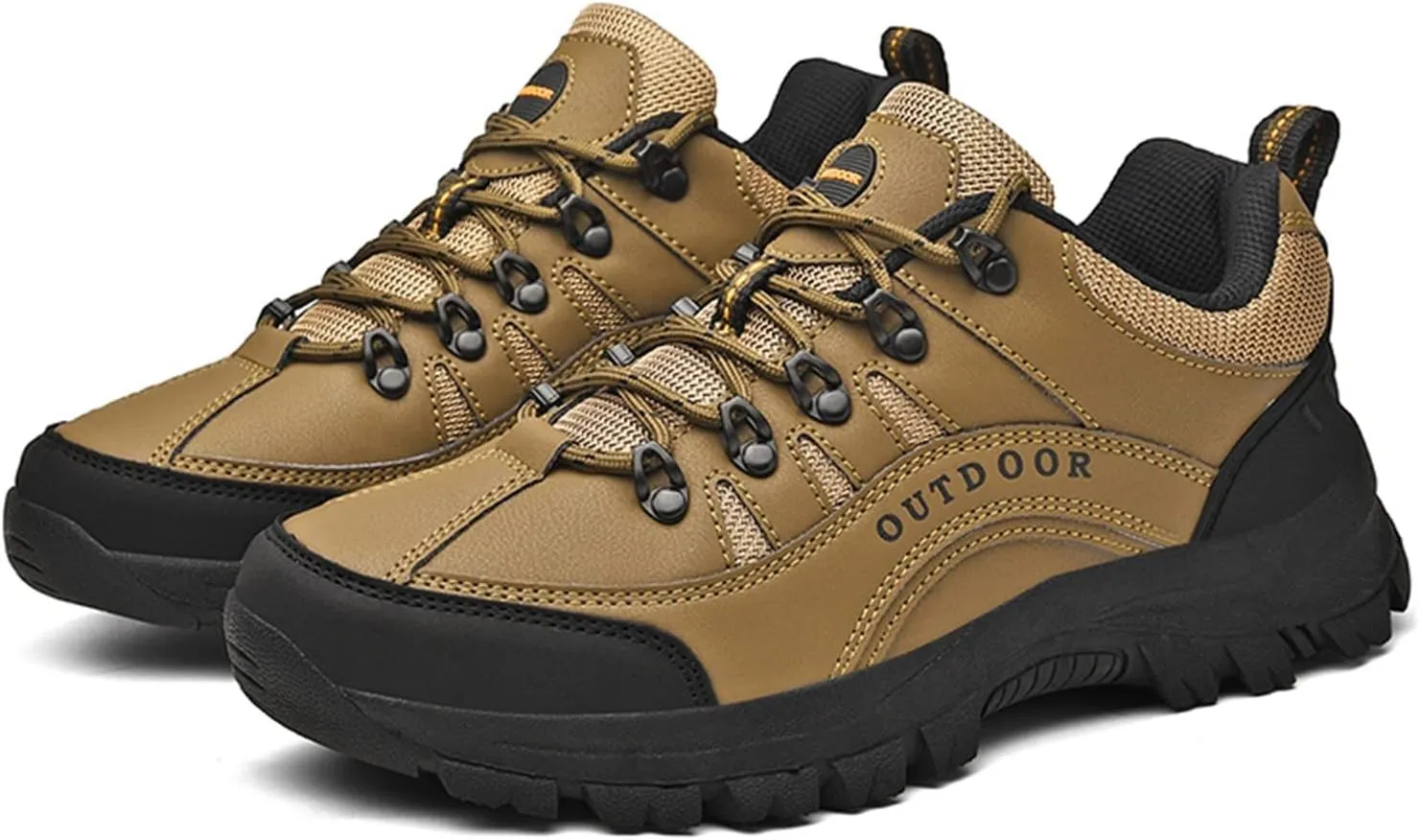 Fashion Summer and Autumn Men Hiking Shoes Non Slip Soles Thick Bottom Mesh Breathable Casual Mens Sneaker Boots Size 14 Mens