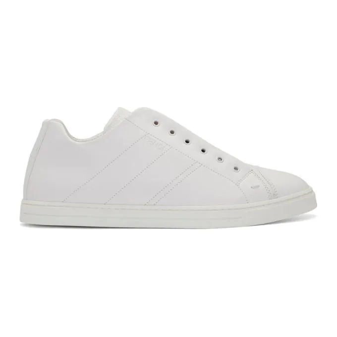 Fendi White Forever Fendi Reloaded Sneakers