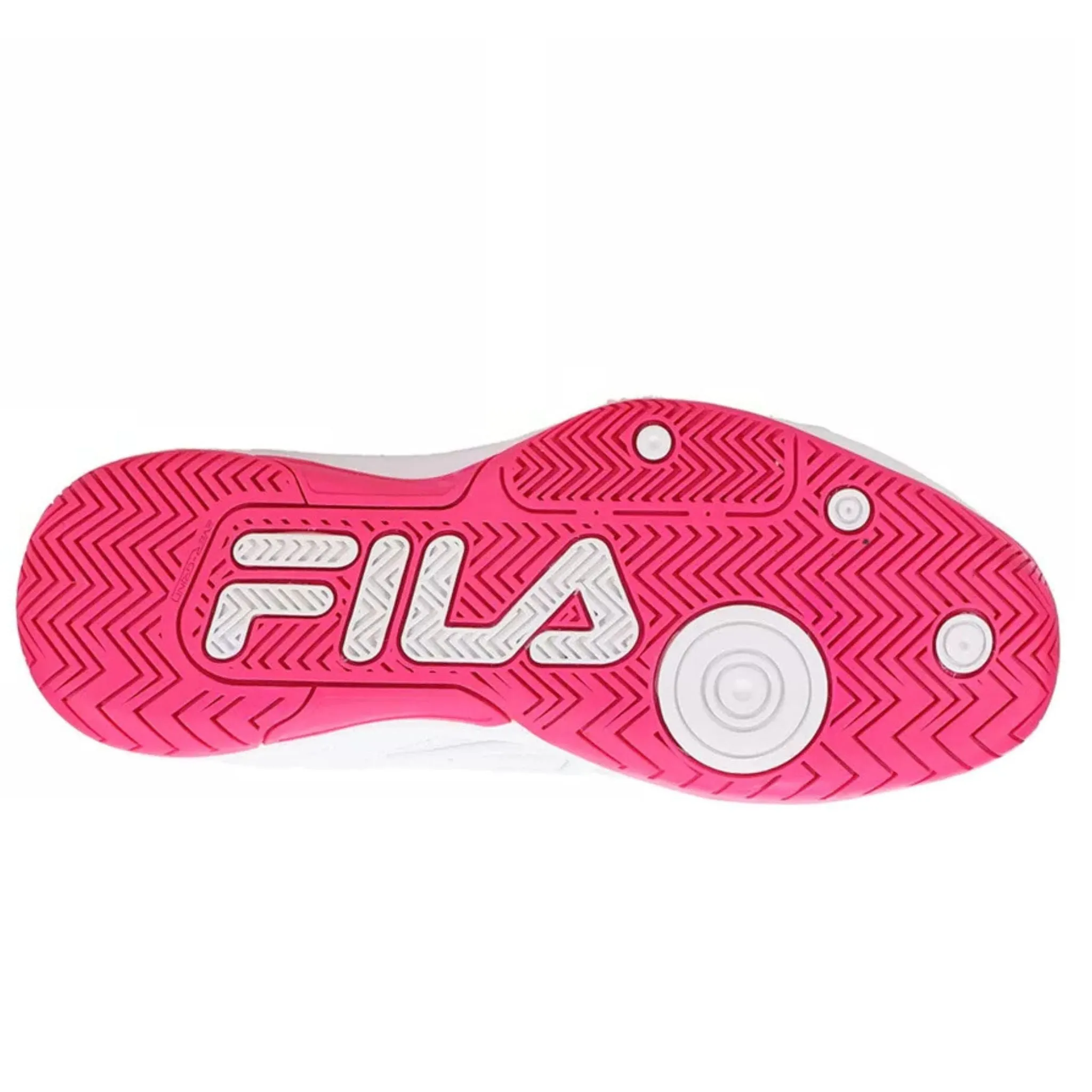 Fila Women's 5PM00606 154 Double Bounce 3 White Pink Pickleball Shoes