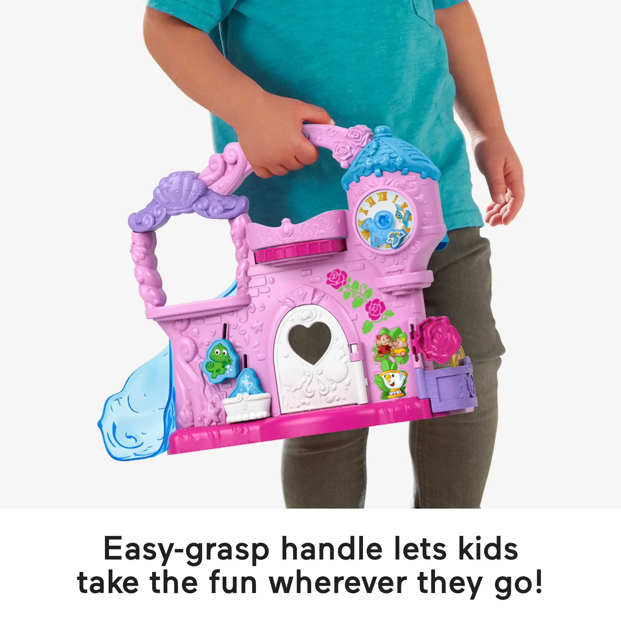 Fisher-Price Disney Princess Play & Go Castle By Little People