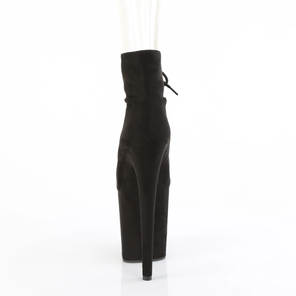 FLAMINGO-800-22 Pleaser 8 Inch High heel Black Stripper Shoes