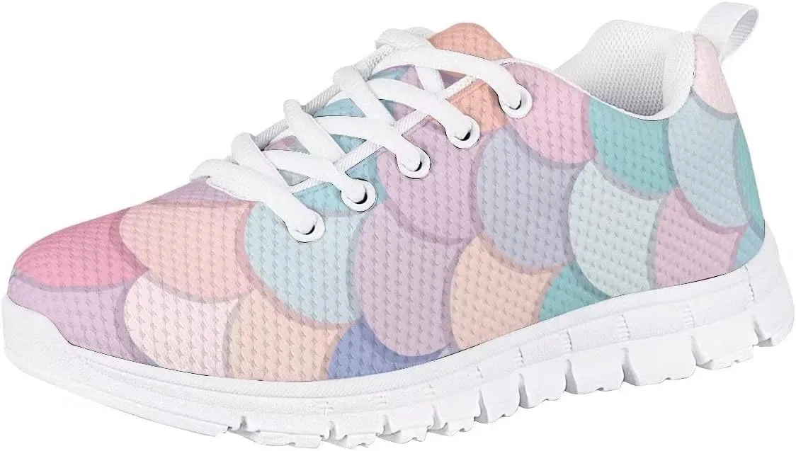 GIFTPUZZ Kids Sneakers for Boys Girls Running Tennis Shoes Breathable Sport Athletic Trainers