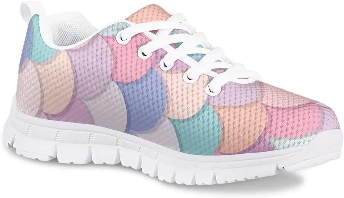 GIFTPUZZ Kids Sneakers for Boys Girls Running Tennis Shoes Breathable Sport Athletic Trainers