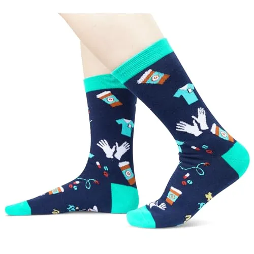 Gifts for Nurses, CNA Week Gifts, Nurse Day Gifts, Unisex Nurse Socks, Nursing Socks, Future Nurse Gifts, RN Gifts, Student Nurse Gifts