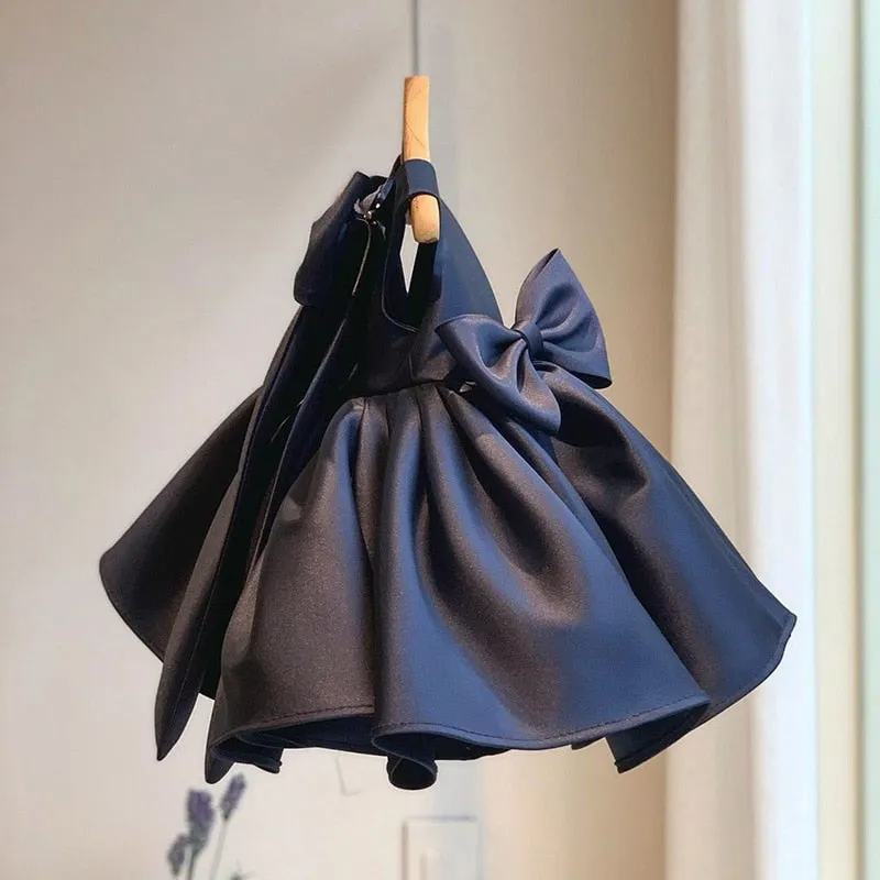 Girls Dress with Bow, Flower Girl Dress