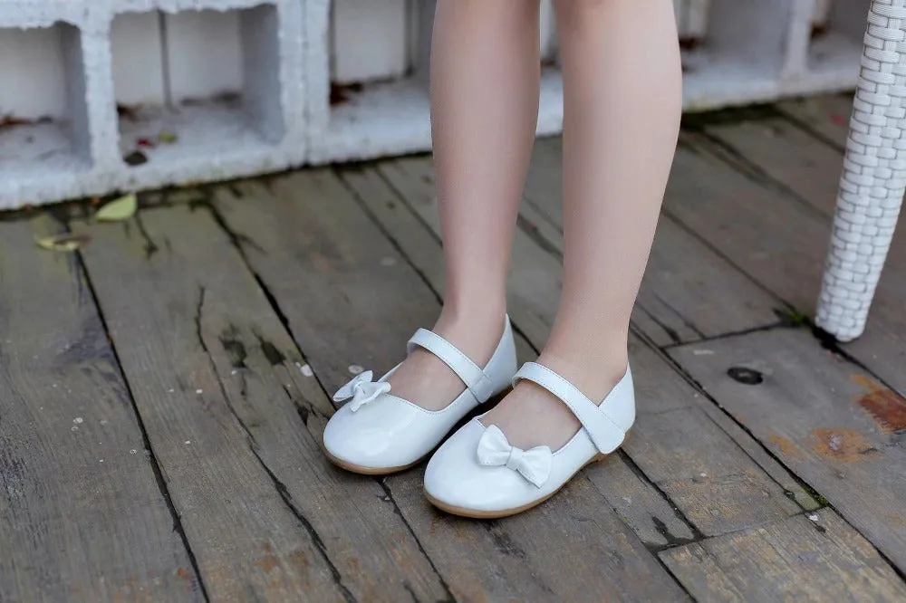 Girls' Shoes Kids Bow-Knot Princess Shoes