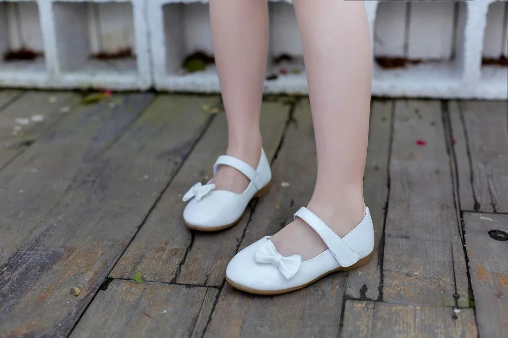 Girls' Shoes Kids Bow-Knot Princess Shoes