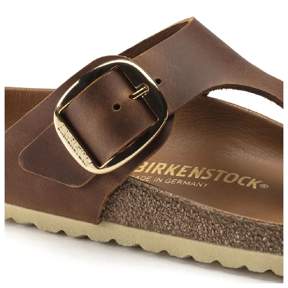 GIZEH BIG BUCKLE COGNAC
