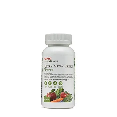 Gnc Ultra Mega Green Multi Vitamins 60 Count