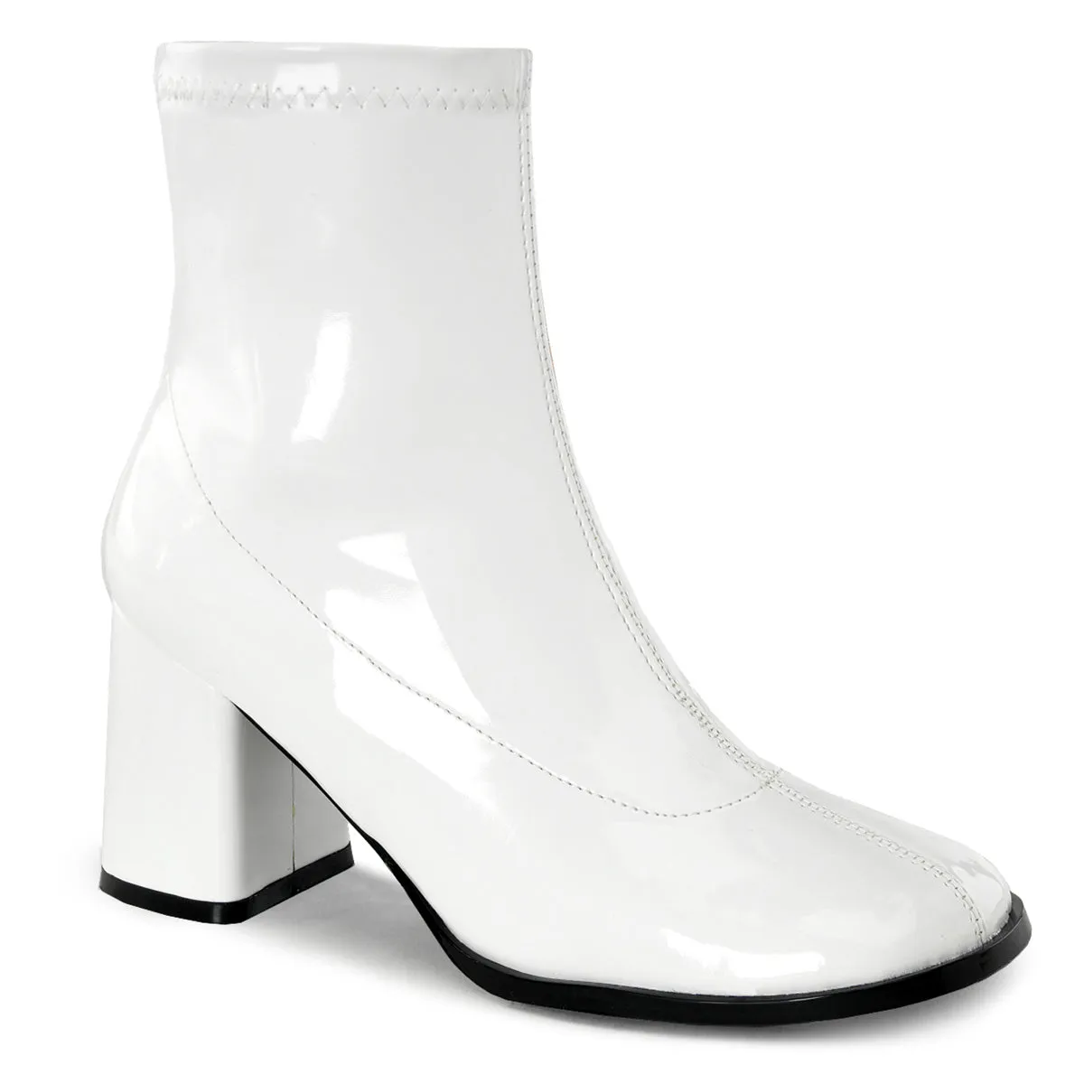 GOGO-150 Funtasma White Fancy Dress Women's Boots (Fantasy Footwear)