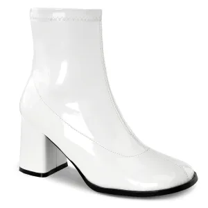 GOGO-150 Funtasma White Fancy Dress Women's Boots (Fantasy Footwear)