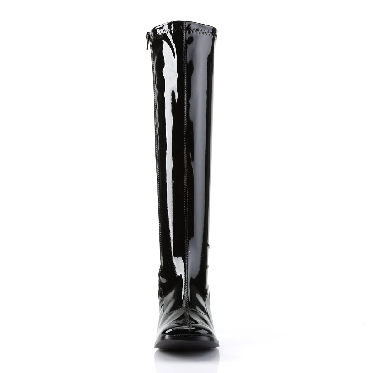 GOGO-300 Funtasma Black Patent Fancy Dress Women's Boots (Fantasy Footwear)